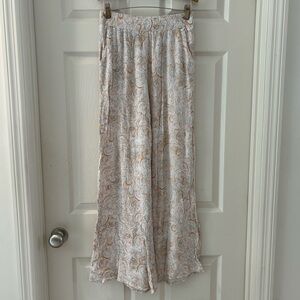 C’isa Flowy Swirly Paisley Print Pants